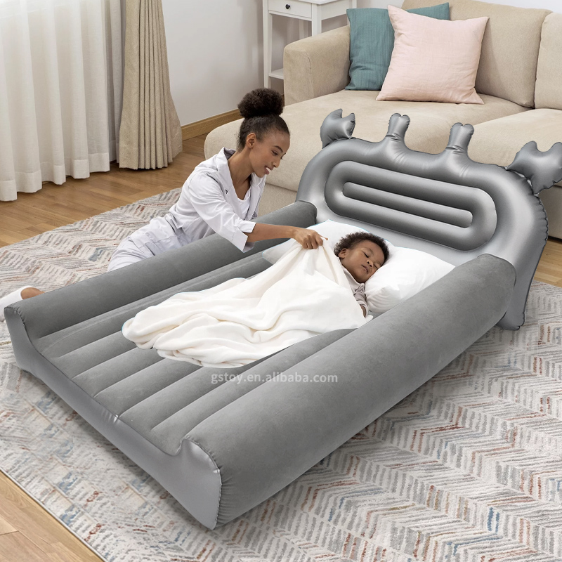 Bed Outdoor Camping - STLF屋外キャンプ用リラックスベッドマットレス カニ型インフレータブル幼児用旅行用エアマットレス バンパー付き
