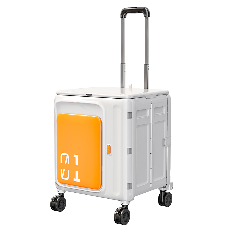 Outdoor Camping Trolley - 多機能キャンプトロリー大容量ポータブル折りたたみ屋外収納ボックスホームキャンププッシュボックスキャンプ用品