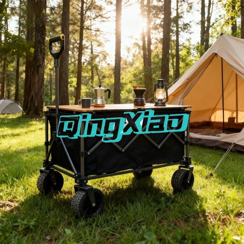 電動折りたたみ式キャンプワゴンカート、ポータブル屋外ピクニッ - Outdoor Camping Trolley のレビューと価格