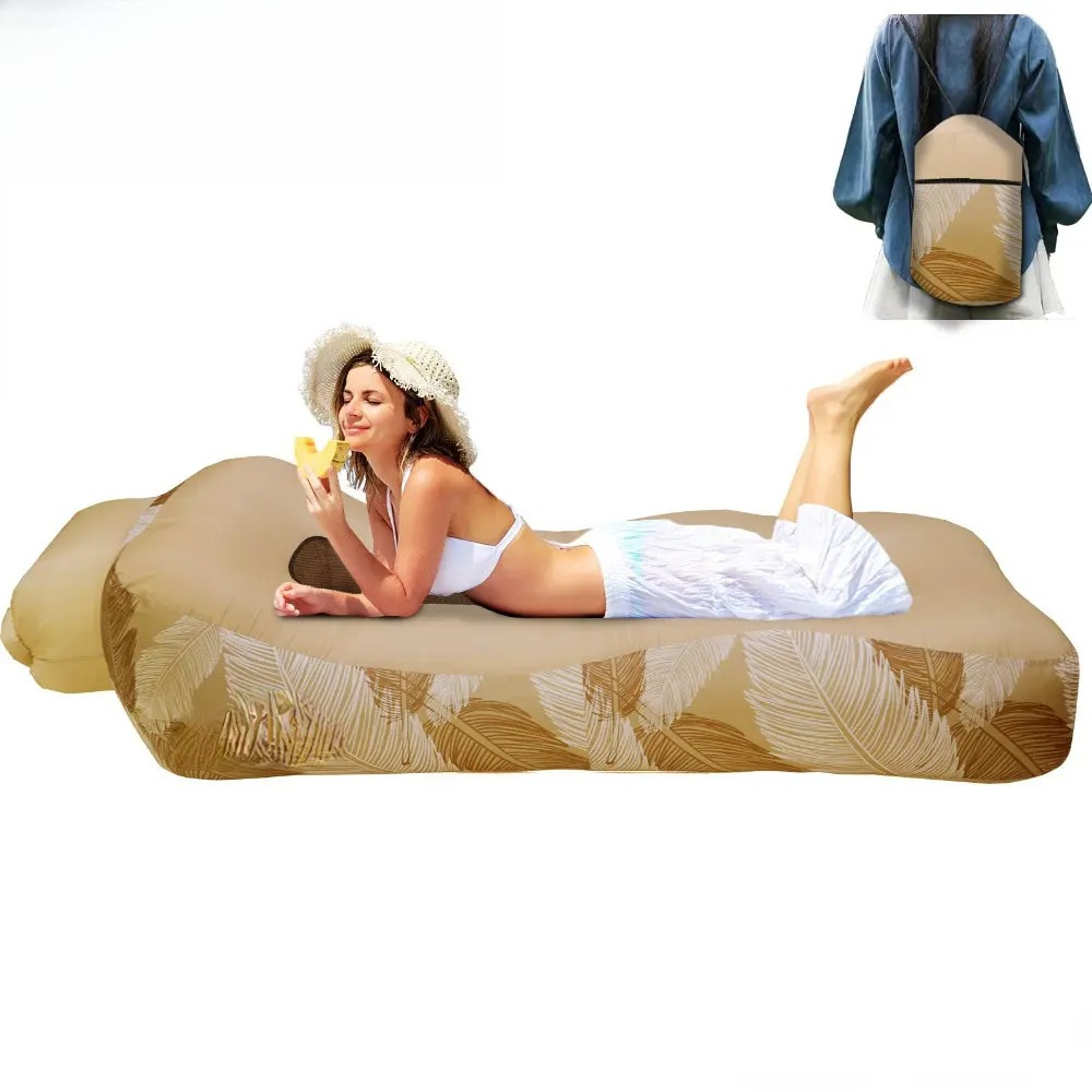 インフレータブルソファベッド、スイミングプール用フローティン - Bed Outdoor Camping のレビューと価格