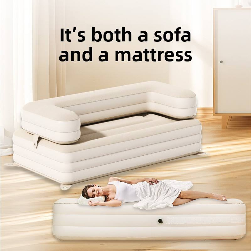 キャンプテント用エアマットレス - 2-in-1 フロック加 - Bed Outdoor Camping のレビューと価格