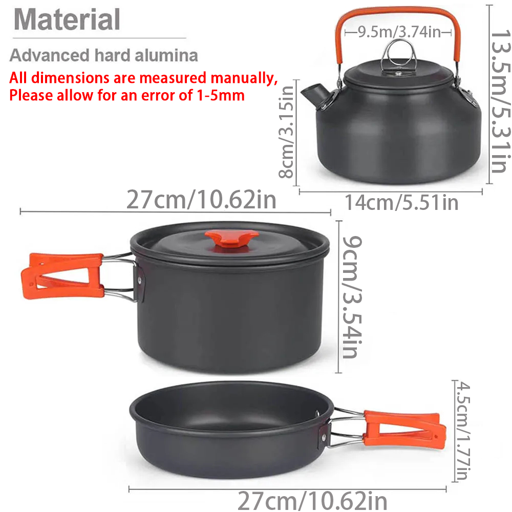 1 ピース/1 セットキャンプ調理器具キット屋外調理セットア - Outdoor Camping Dining Set のレビューと価格