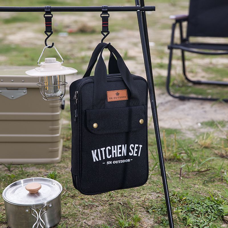 8点セット キャンプキッチン調理器具セット ポータブル屋外旅 - Outdoor Camping Dining Set のレビューと価格