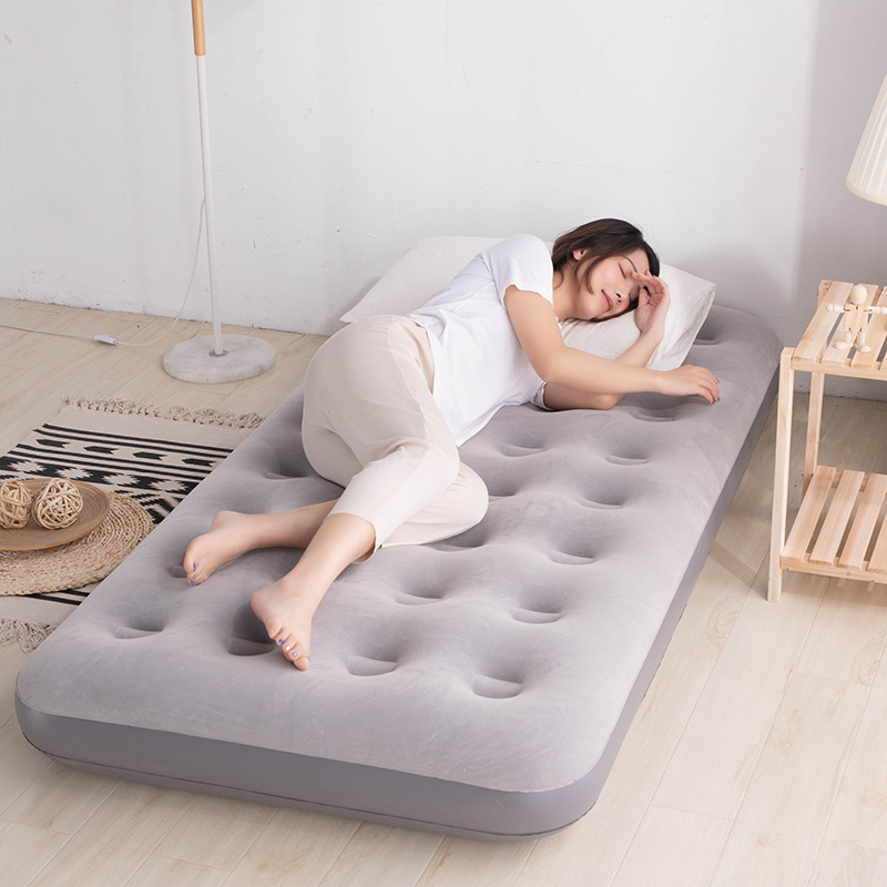 インフレータブルエアマットレス、可愛い写真撮影用小道具、屋内 - Bed Outdoor Camping のレビューと価格