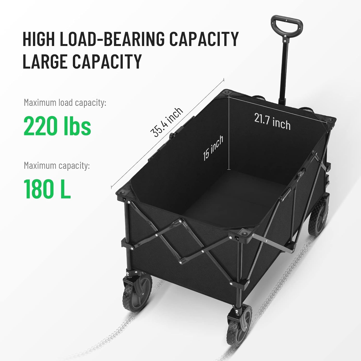 ODM卸売折りたたみ式ワゴン、調節可能なテーブル付き、220 - Outdoor Camping Trolley のレビューと価格