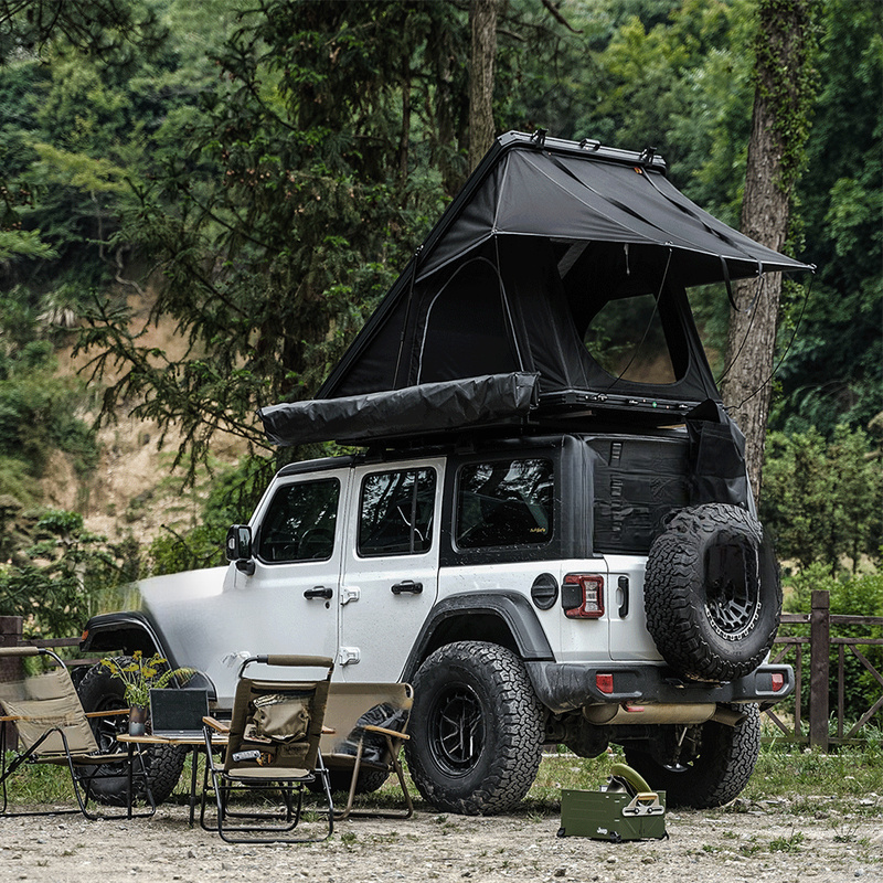 頑丈なアルミ製ルーフトップテント（クランプマウント付き）は、 - Outdoor Camping Van Tent のレビューと価格