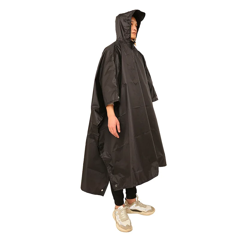レインコート 3 で 1 ハイキングポンチョ防水屋外キャンプ - Camping Rain Poncho のレビューと価格