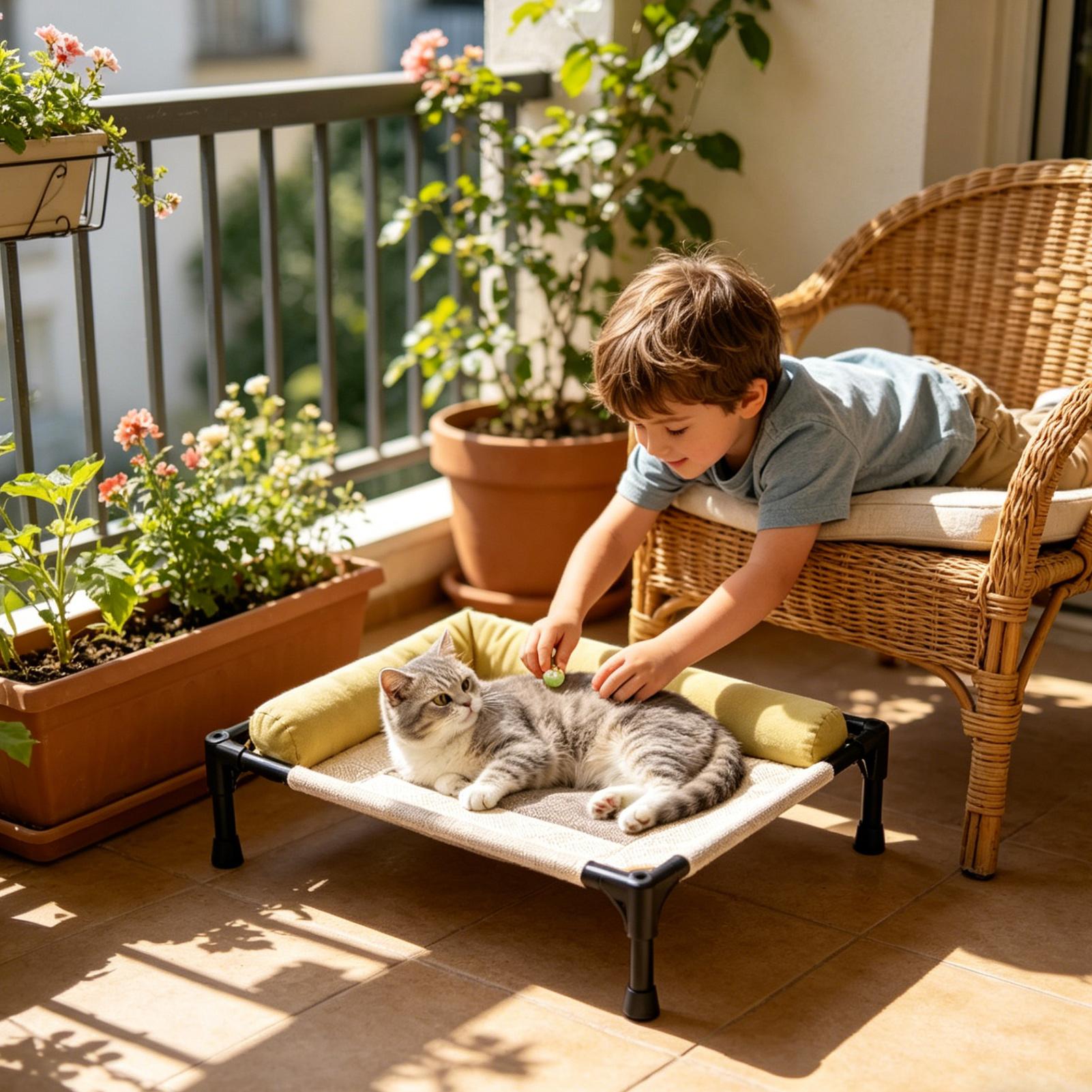 犬用屋外ベッド、取り外し可能、高さ調節可能、洗濯可能、屋外冷 - Outdoor Camping Dog Bed のレビューと価格